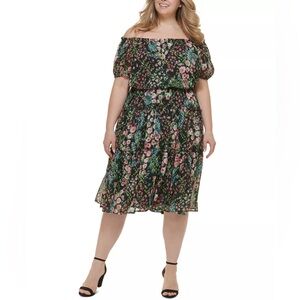 fit-and-flare floral dress. 🌸